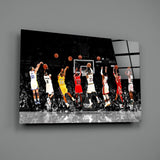 Arte della parete di vetro NBA All-Star
