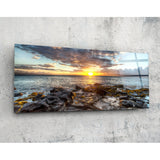 Sunset Glass Wall Art (92x36 cm)