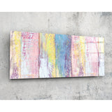 Quadro in vetro Legno dipinto (92x36 cm)