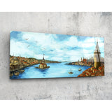 Old Istanbul (92x36 cm) Impression Sur Verre