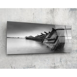 Shipwreck Glass Wall Art (92x36 cm)