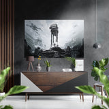 Battlefront Brushed Aluminium Dibond Wall Art - 60x39 cm