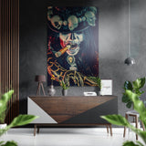 Tableau mural Cuban en aluminium brossé Dibond - 60x39 cm
