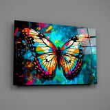 Butterfly Glass Wall Art || Designers Collection