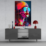 Lips and Looks Glass Wall Art || Designers Collection