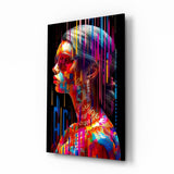 Beauty in Colours Glass Wall Art || Designers Collection