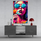 Lollipop Glass Wall Art || Designers Collection