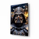 Arte de pared de vidrio de Darth Vader || Collezione di design