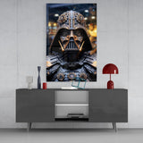 Darth Vader Glass Wall Art || Designer Collection