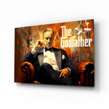 Godfather Glass Wall Art || Designer Collection