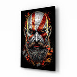 Arte della parete di vetro Kratos || Collezione di design