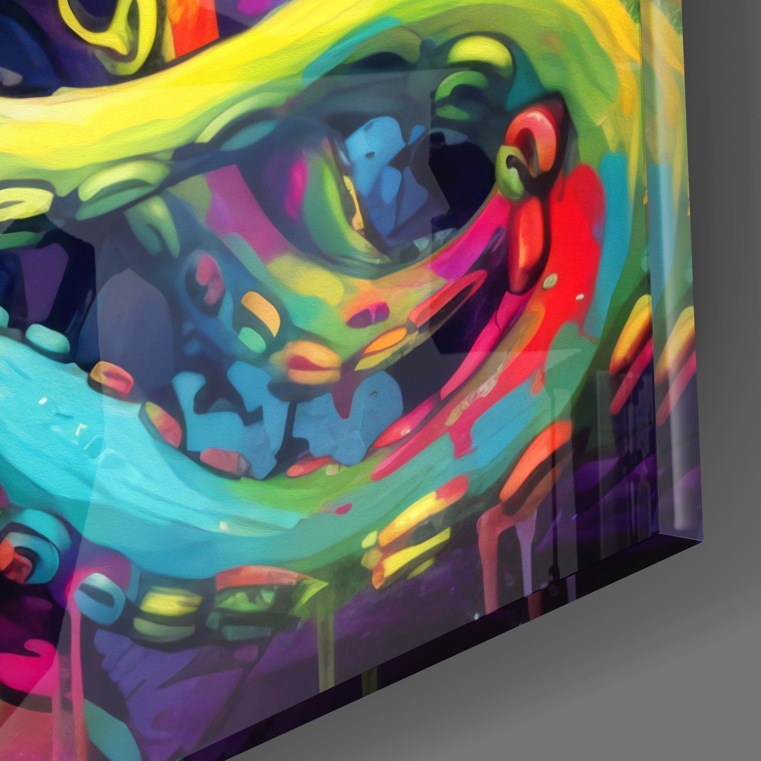 Octopus Glass Wall Art || Designer Collection