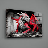 Dragon Glass Wall Art || Designer Collection