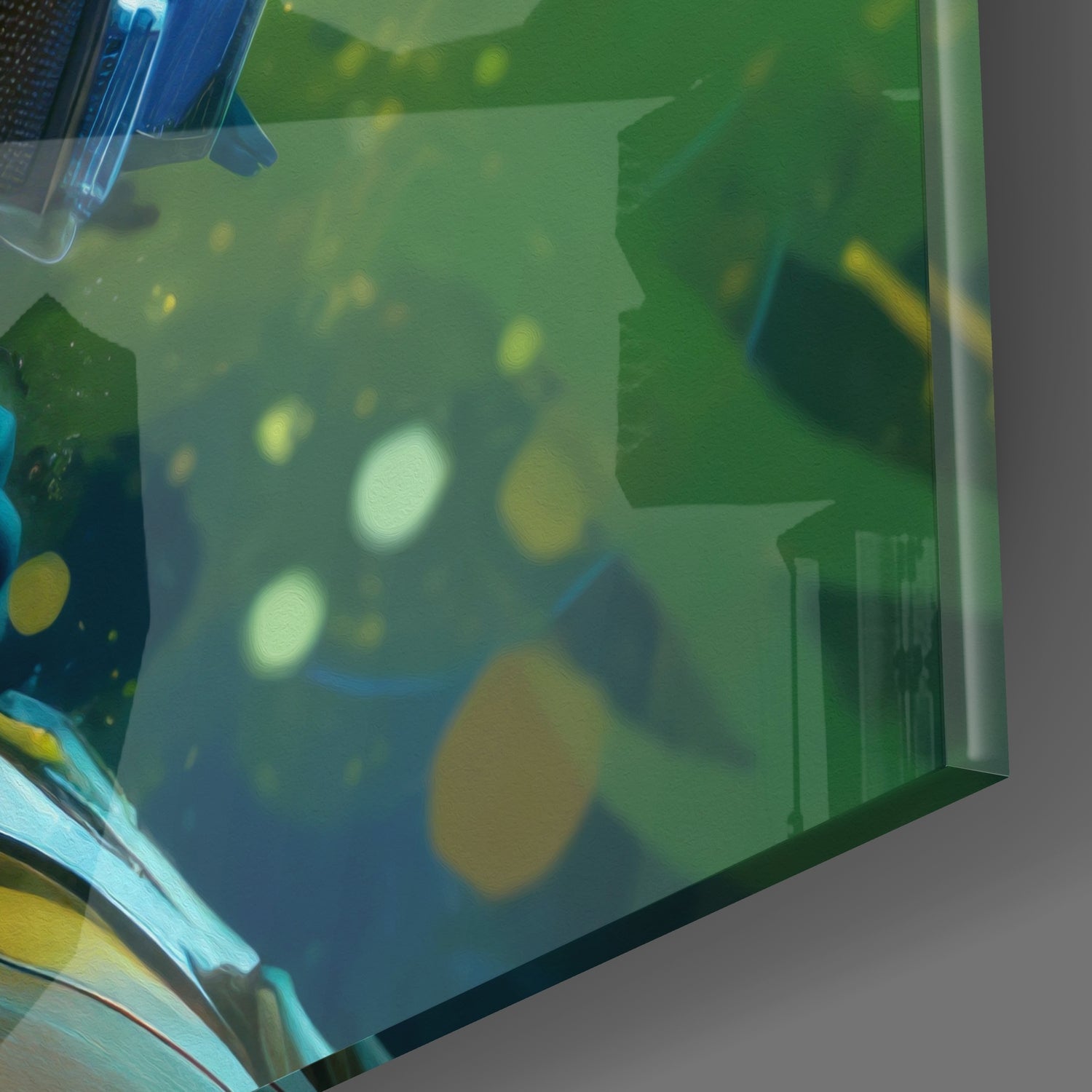 Cyberpunk Glass Wall Art || Designer Collection