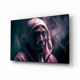 Tupac Glass Wall Art || Designer Collection