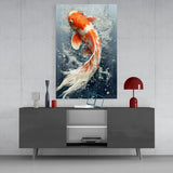 Angelfish Glass Wall Art|| Designer's Collection