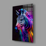 Zebra Glass Wall Art|| Designer's Collection