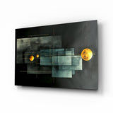 Planet Race Glass Wall Art|| Designer's Collection