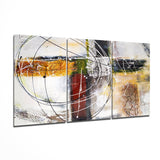 Arte della parete di vetro Qui