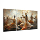 Dervishes Glass Wall Art