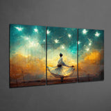 Under the Sky Glass Wall Art