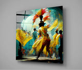 Festival Glass Wall Art  || Designers Collection