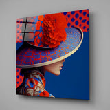 Hat Glass Wall Art|| Designer's Collection