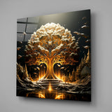 Life Tree Glass Wall Art|| Designer's Collection