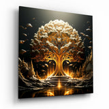 Life Tree Glass Wall Art|| Designer's Collection