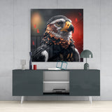 Eagle Glass Wall Art|| Designer's Collection