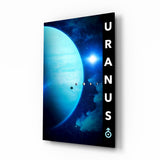 Uranus Glass Wall Art